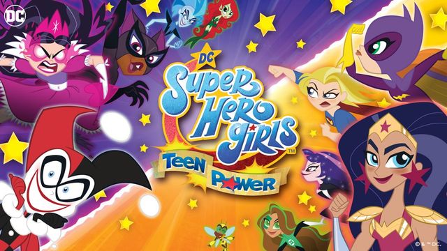 Game cover: DC Super Hero Girls: Teen Power