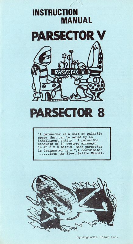 Game cover: Parsector V / Parsector 8