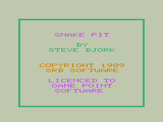 Game cover: Snake Pit