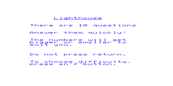 Game cover: Sub-traction & Lighthouse