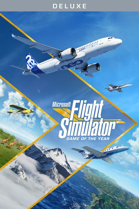Game cover: Microsoft Flight Simulator (Deluxe Edition)