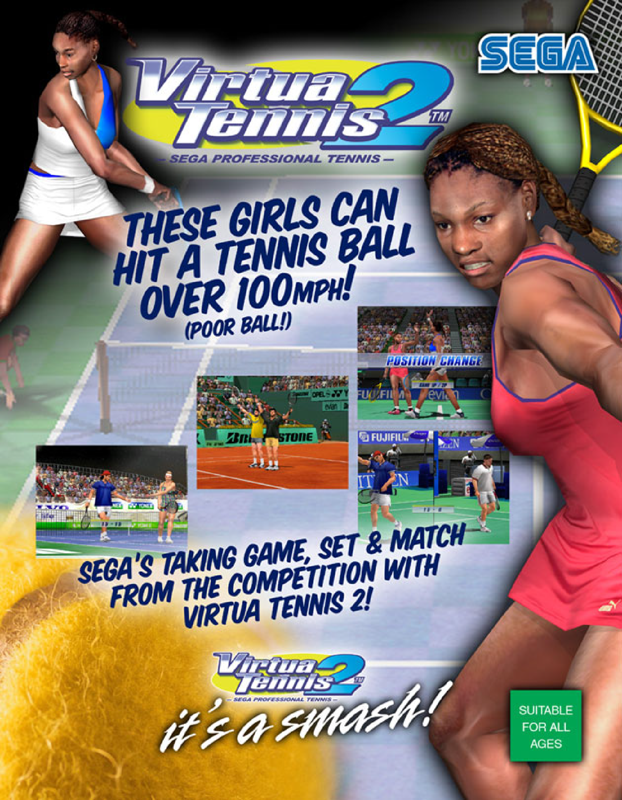 Game cover: Virtua Tennis 2