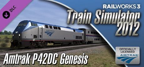 Game cover: RailWorks 3: Train Simulator 2012 - Amtrak P42DC Genesis