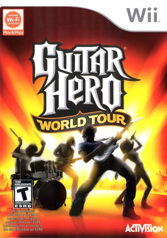 Game cover: Guitar Hero: World Tour
