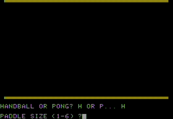 Game cover: Pong
