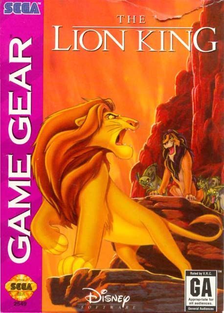 Game cover: The Lion King