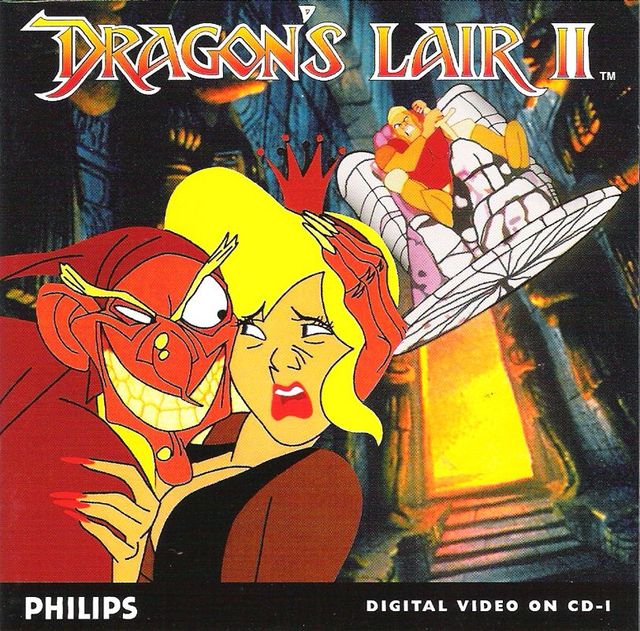Game cover: Dragon's Lair II: Time Warp
