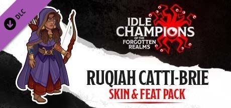 Game cover: Idle Champions of the Forgotten Realms: Ruqiah Catti-brie Skin & Feat Pack