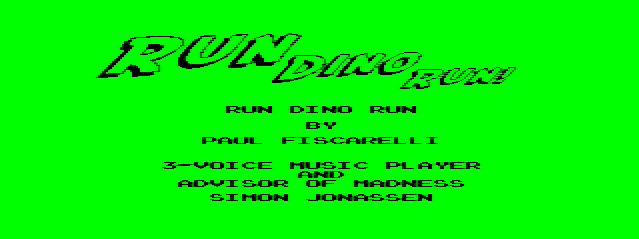 Game cover: Run Dino Run!