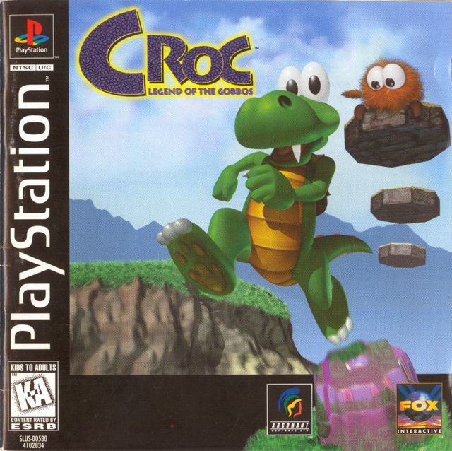 Game cover: Croc: Legend of the Gobbos