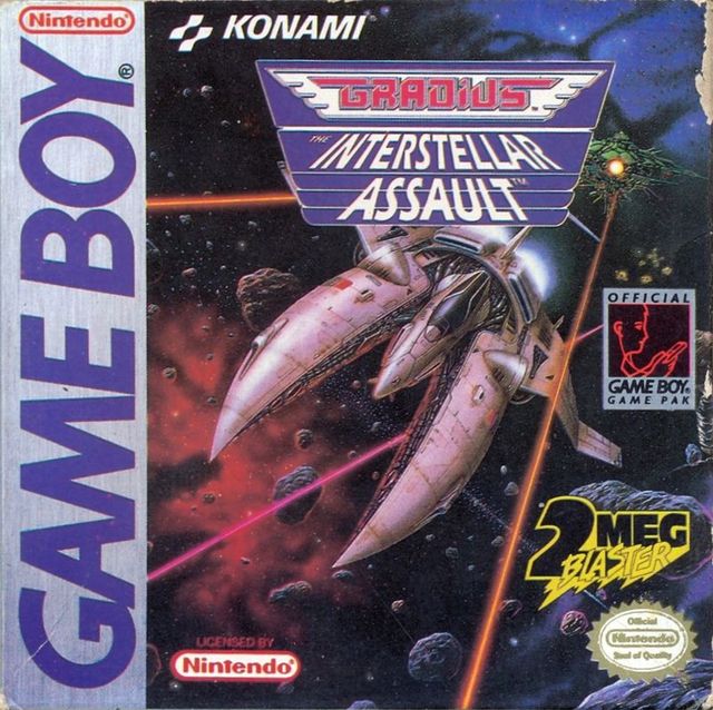 Game cover: Gradius: The Interstellar Assault
