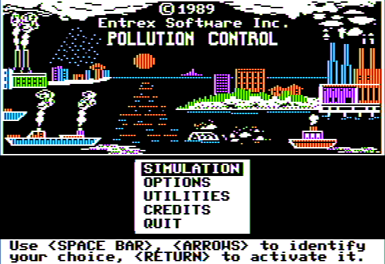 Game cover: Pollution Control