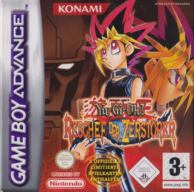 Game cover: Yu-Gi-Oh!: Reshef of Destruction