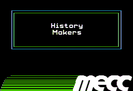 Game cover: History Makers