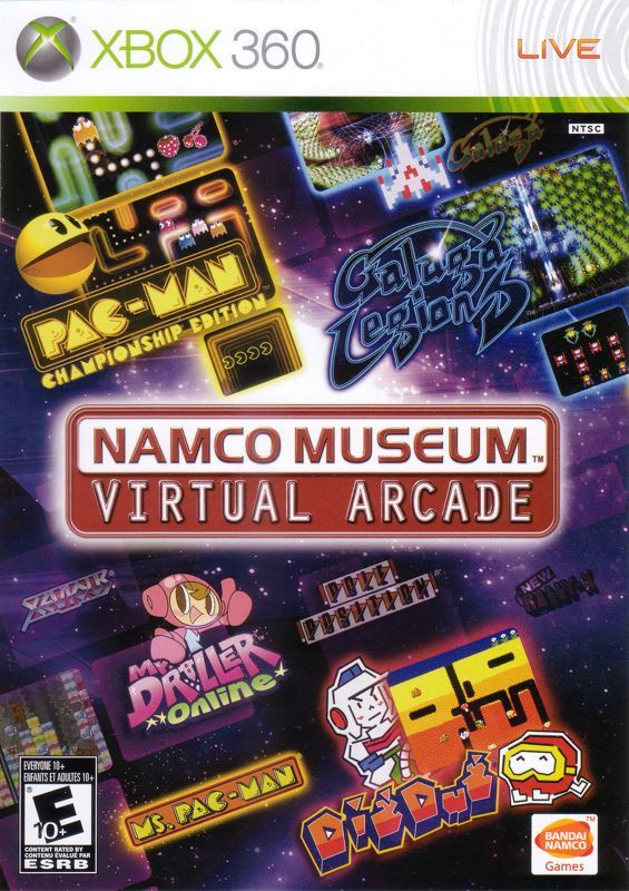 Game cover: Namco Museum: Virtual Arcade