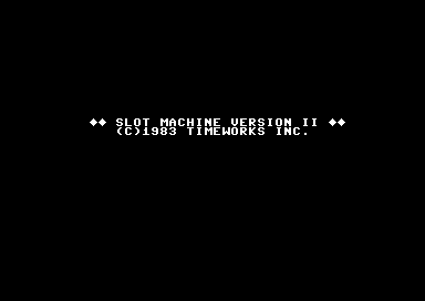 Game cover: Programming Kit 2: Slot Machine