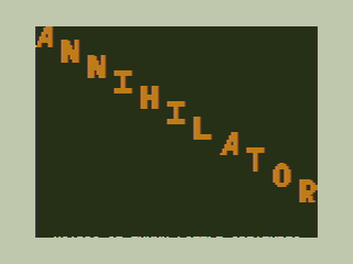 Game cover: Annihilator