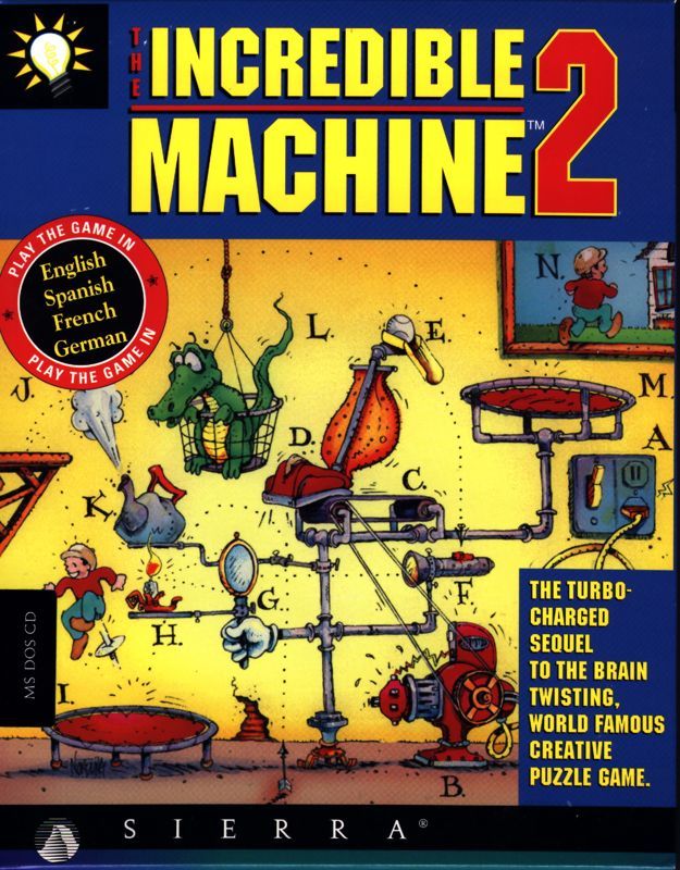 Game cover: The Incredible Machine 2