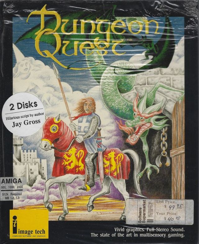 Game cover: Dungeon Quest
