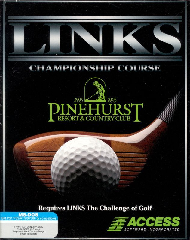 Game cover: Links: Championship Course - Pinehurst Resort & Country Club