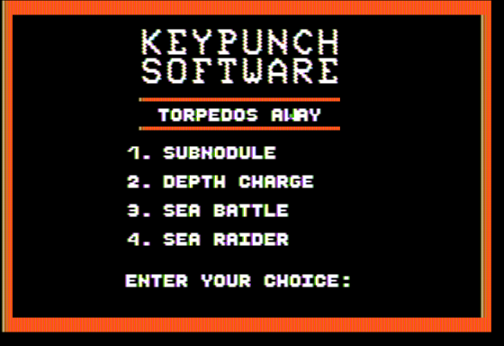 Game cover: Torpedos Away
