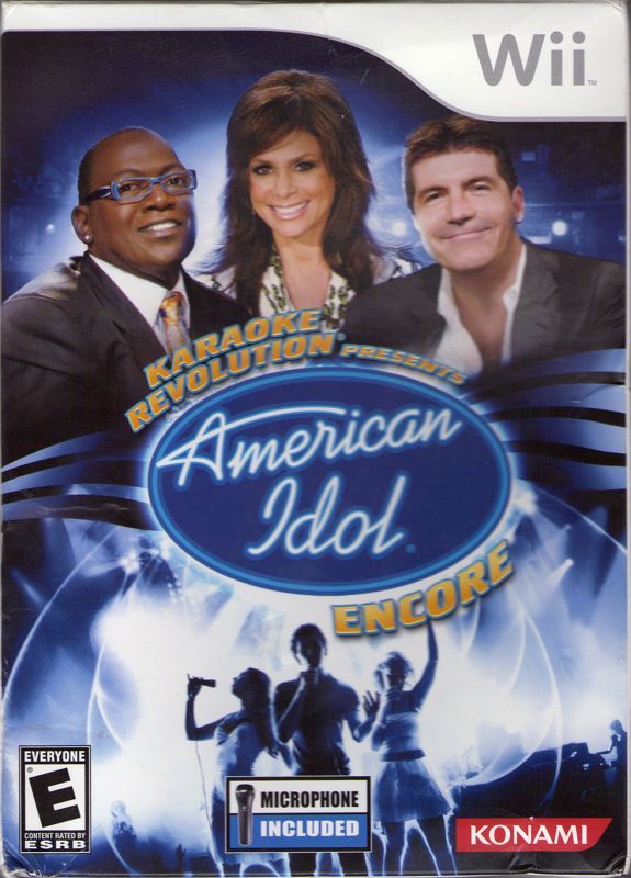 Game cover: Karaoke Revolution Presents: American Idol - Encore