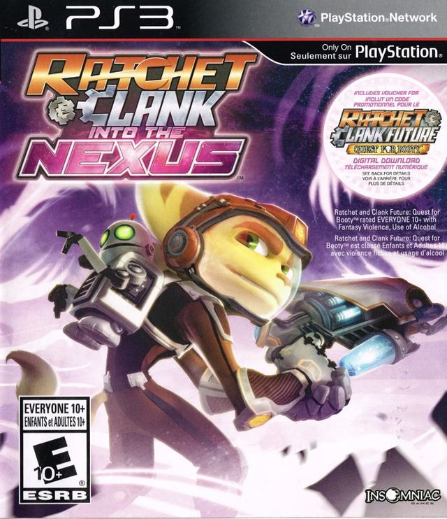 Game cover: Ratchet & Clank: Into the Nexus