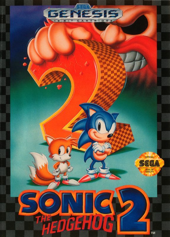 Game cover: Sonic the Hedgehog 2