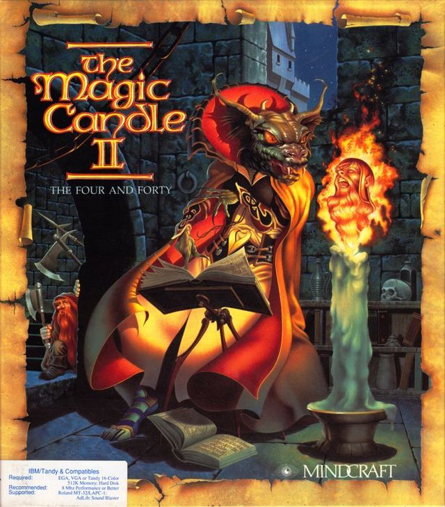Game cover: The Magic Candle II: The Four and Forty