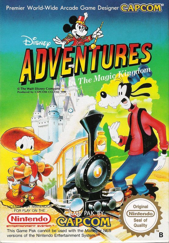 Game cover: Disney Adventures in the Magic Kingdom
