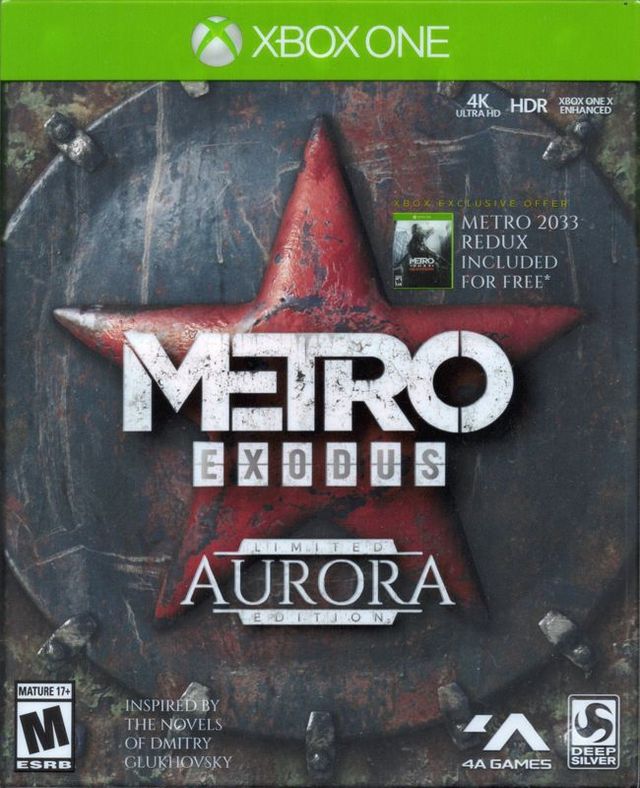 Game cover: Metro: Exodus (Aurora Limited Edition)