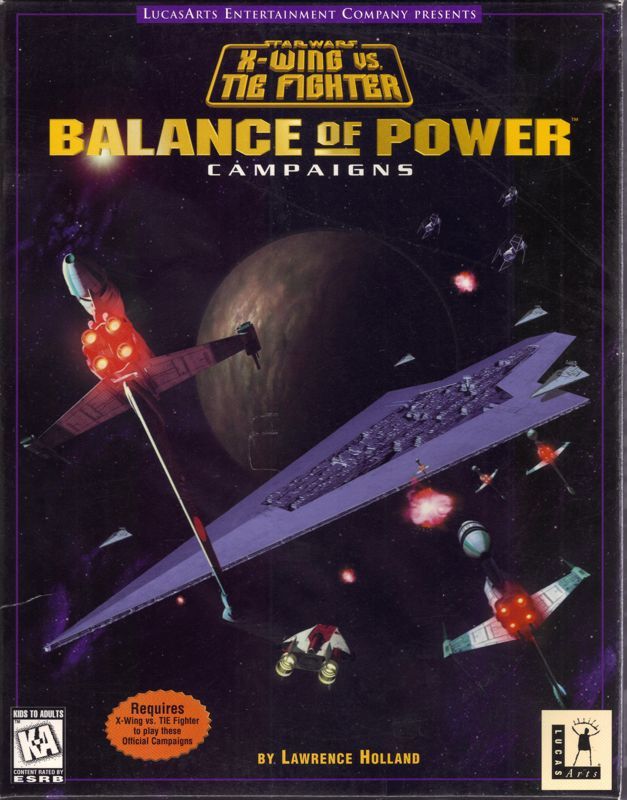 Game cover: Star Wars: X-Wing Vs. TIE Fighter - Balance of Power Campaigns