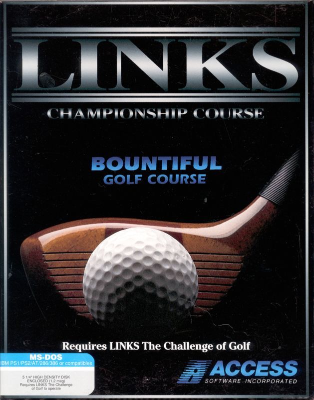 Game cover: Links: Championship Course - Bountiful Golf Course