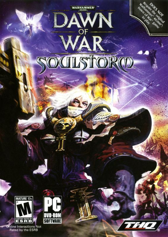 Game cover: Warhammer 40,000: Dawn of War - Soulstorm