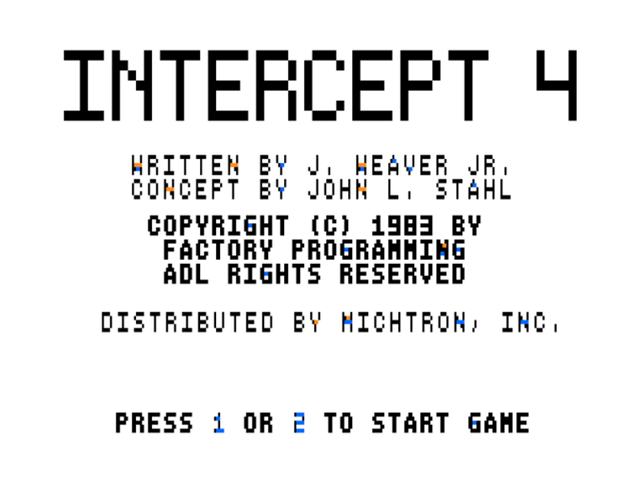 Game cover: Intercept 4