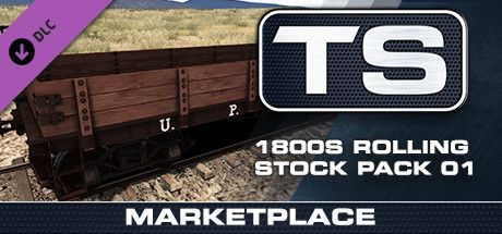 Game cover: TS Marketplace: 1800s Rolling Stock Pack 01