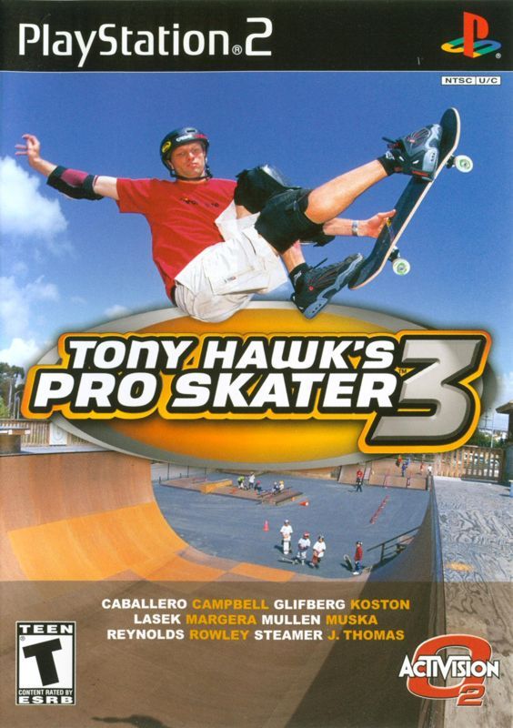 Game cover: Tony Hawk's Pro Skater 3