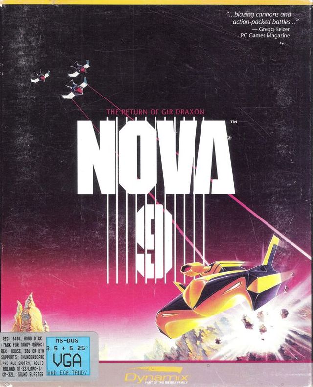 Game cover: Nova 9: The Return of Gir Draxon