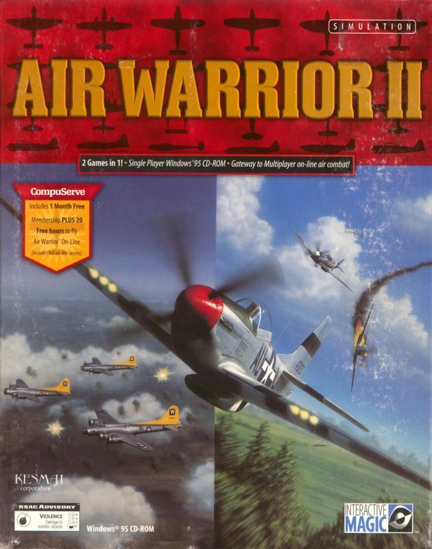 Game cover: Air Warrior II