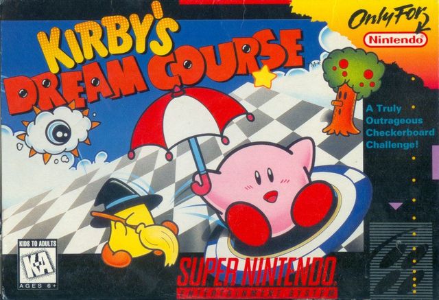 Game cover: Kirby's Dream Course