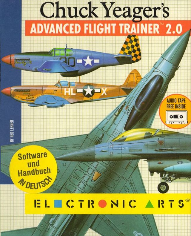 Game cover: Chuck Yeager's Advanced Flight Trainer 2.0