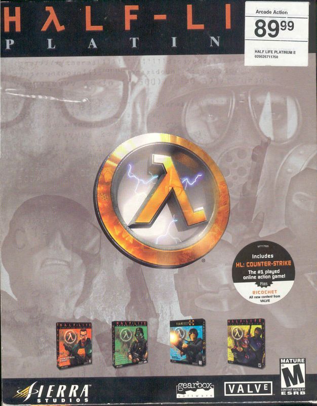 Game cover: Half-Life: Platinum