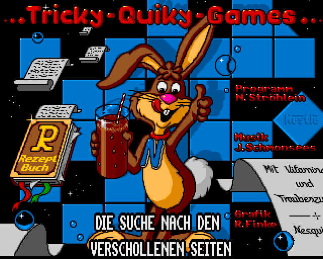 Game cover: Tricky Quiky Games: Die Suche nach den verschollenen Seiten