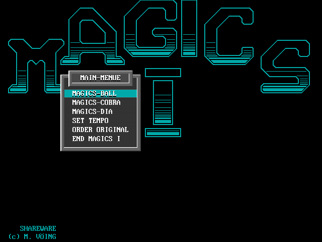 Game cover: Magics I