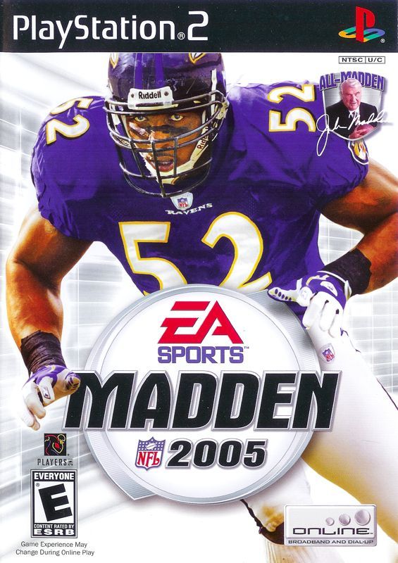 Game cover: Madden NFL 2005