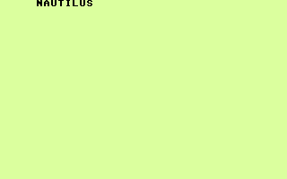 Game cover: Nautilus