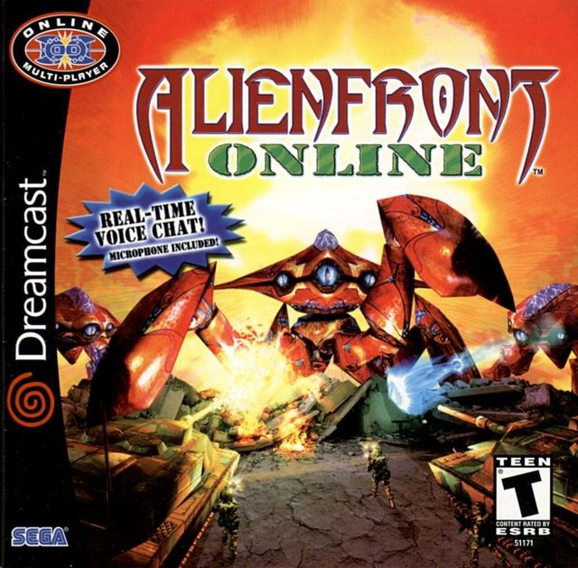 Game cover: Alien Front Online