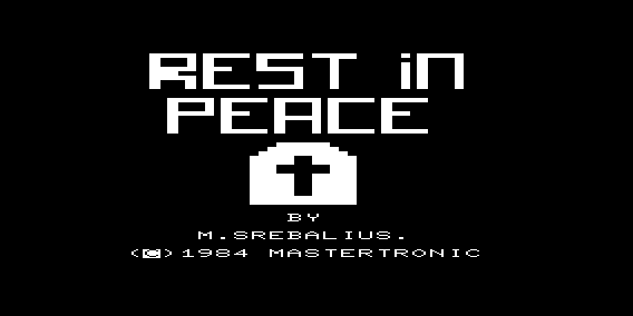 Game cover: R.I.P.: The Game