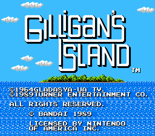 Game cover: The Adventures of Gilligan's Island