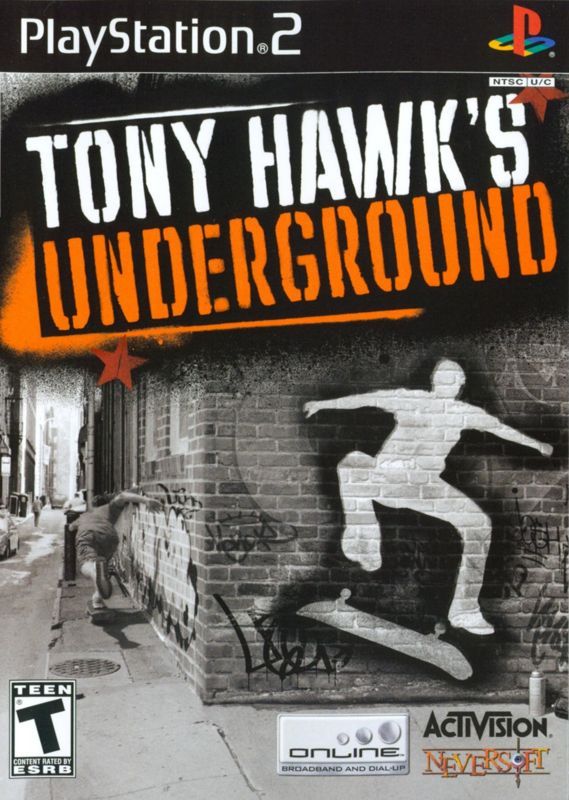 Game cover: Tony Hawk's Underground